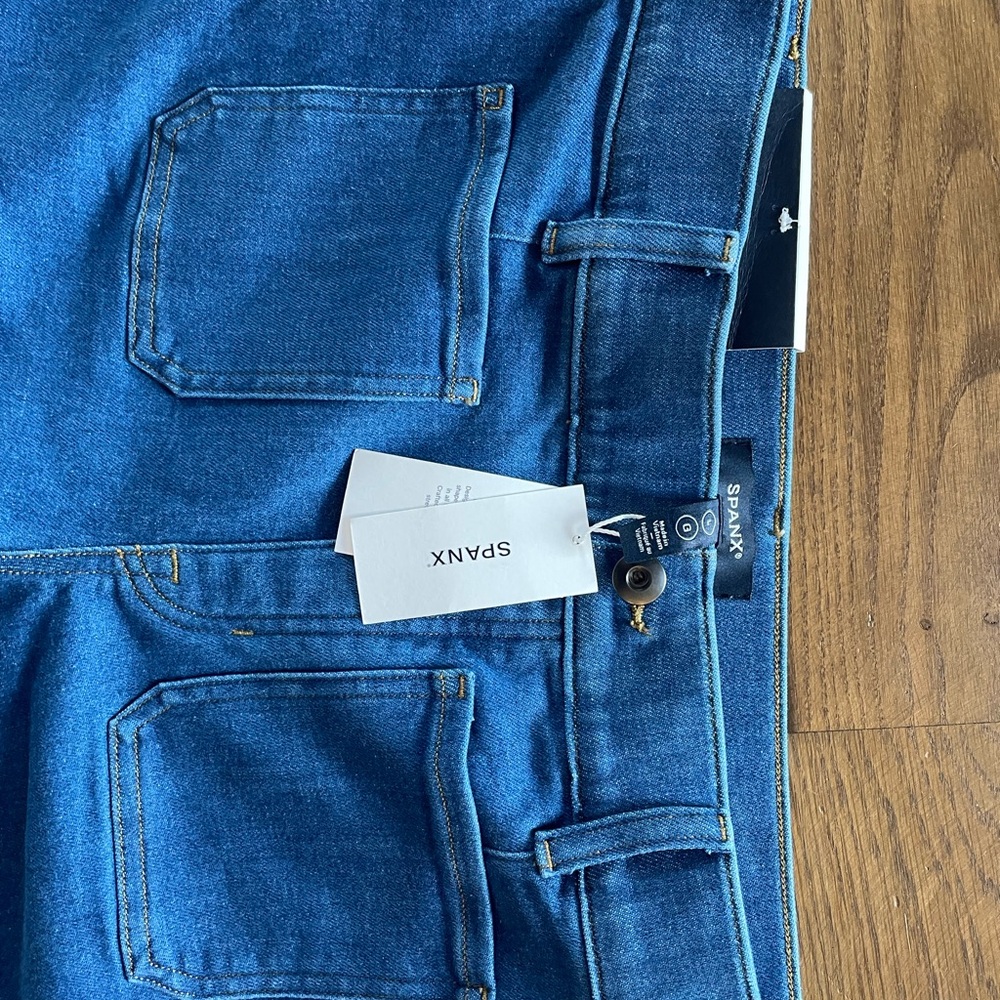 SPANX women’s Denim wide leg Jeans